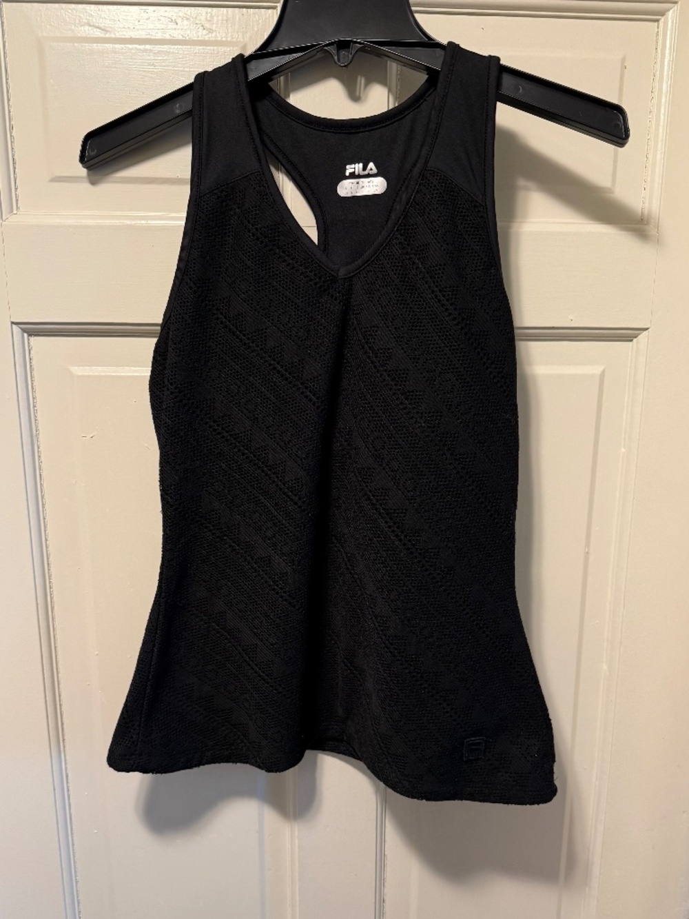 Fila Wms Atletic Black Top size Med